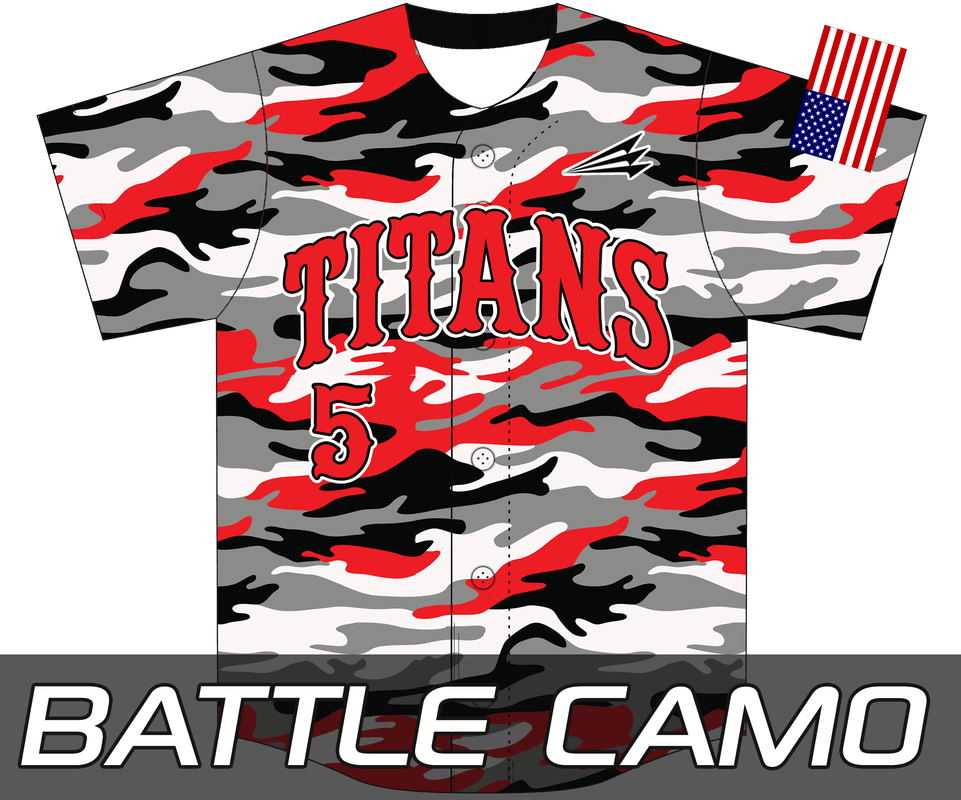 Youth Digital Camo Raider Baseball Jersey - All Sports Uniforms