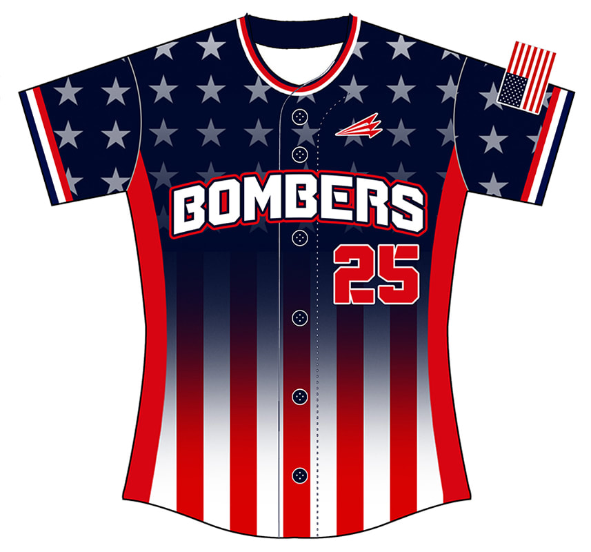 Custom Patriotic Softball Jerseys  American Flag Softball Jerseys – Fiitg
